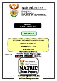 Setswana FAL P1 Nov 2017 Memo.pdf